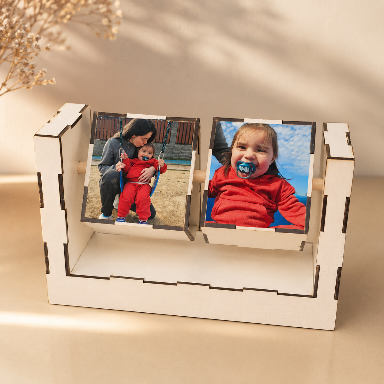 Cubo doble personalizado