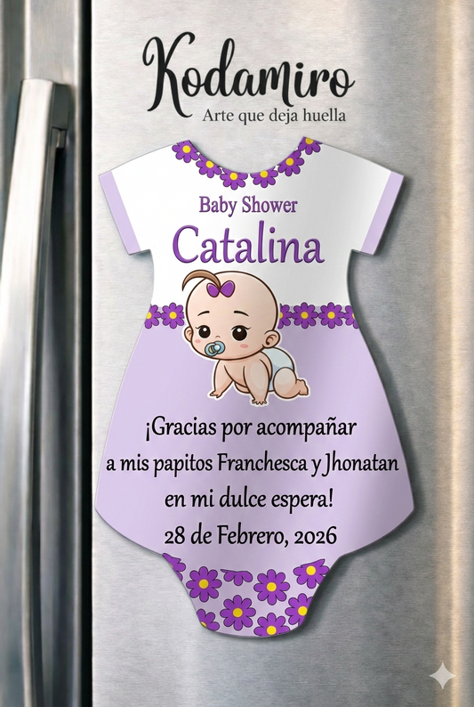Body imantado niña DOCENA