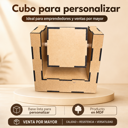 Cubo por mayor 6 unidades