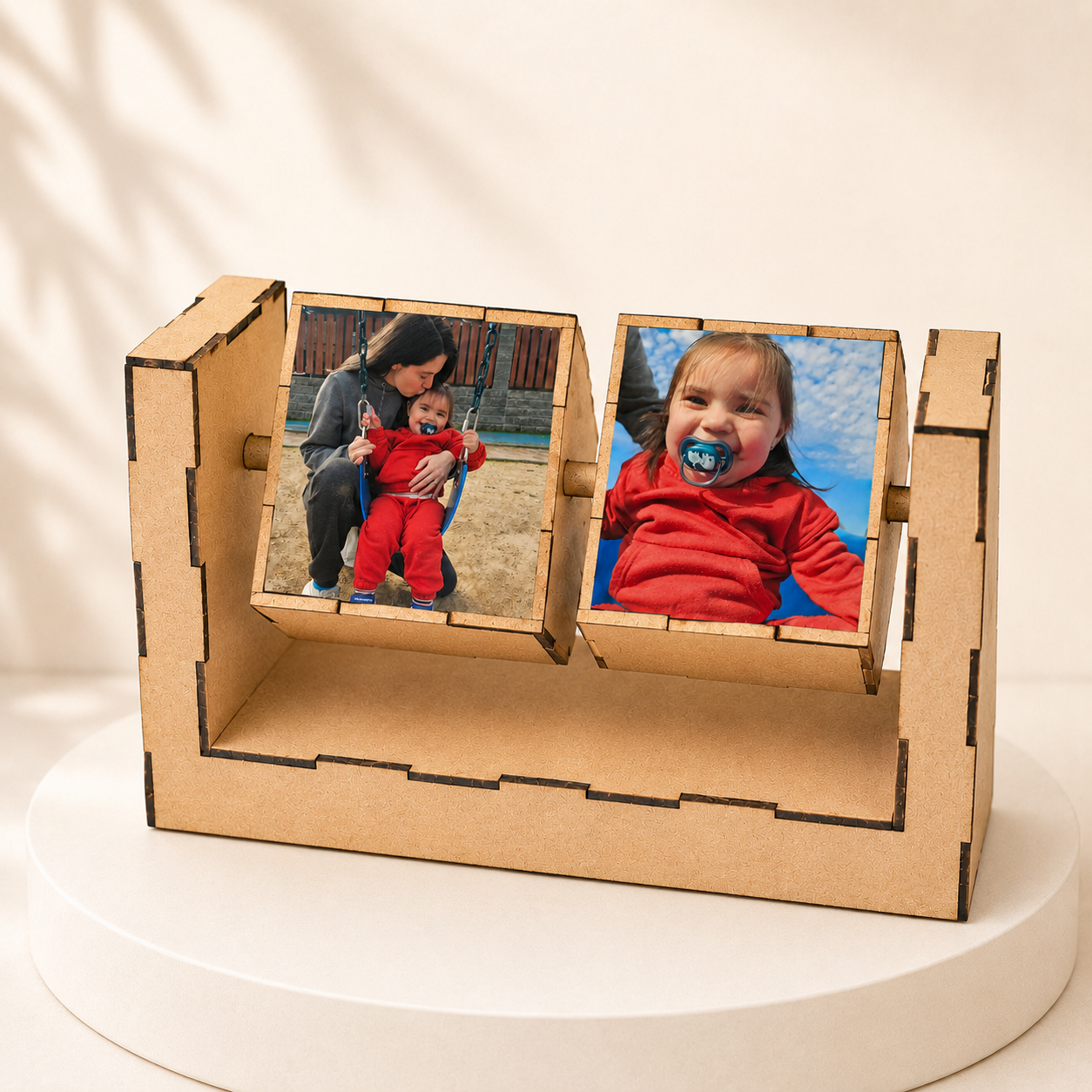 Cubo doble personalizado