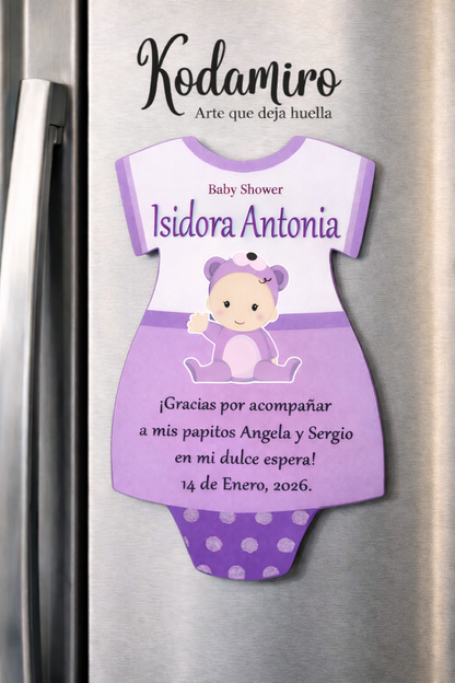 Body imantado niña DOCENA