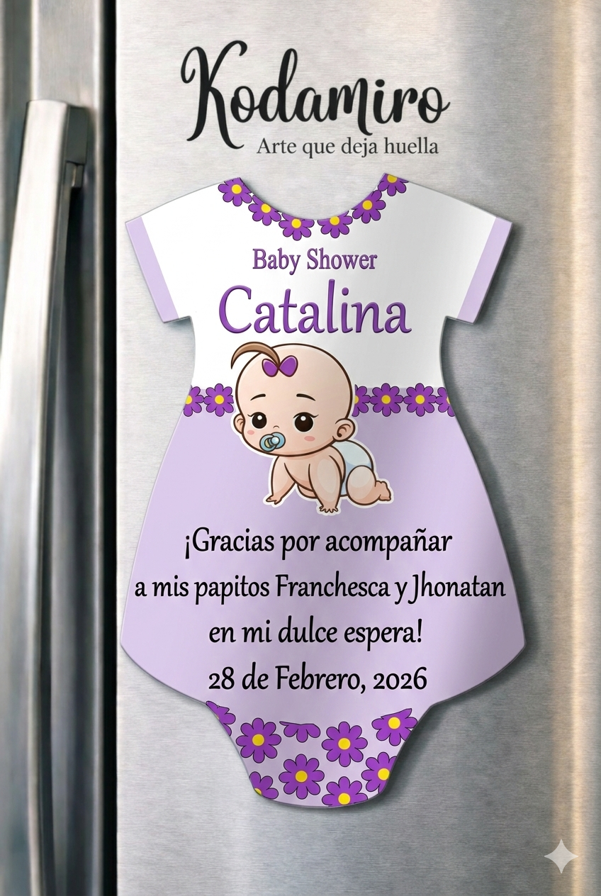 Body imantado niña DOCENA